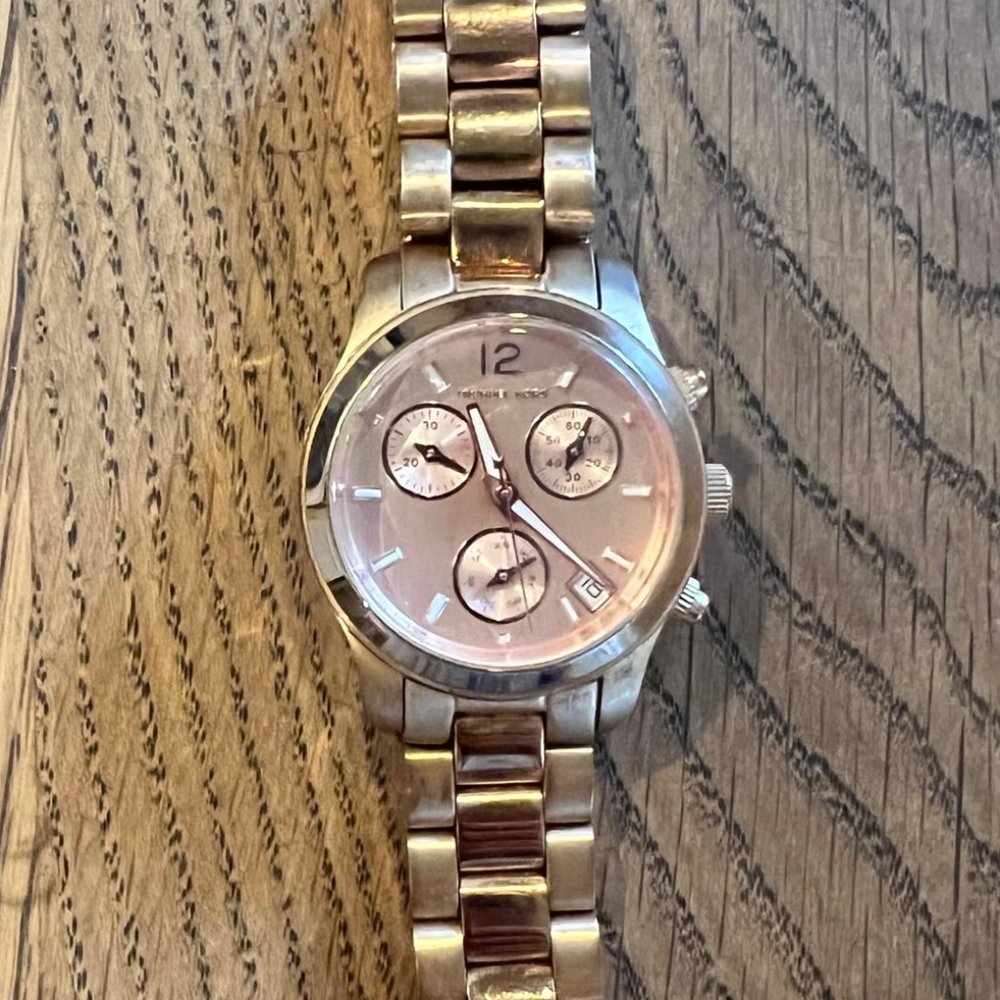 Michael Kors Rose Gold Watch